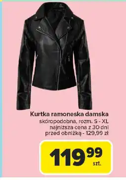 Carrefour Kurtka ramoneska damska oferta