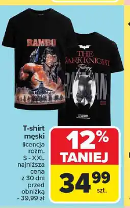 Carrefour T-shirt męski oferta