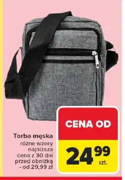 Carrefour Torba męska oferta