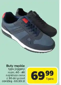 Carrefour Buty męskie typu joggery oferta