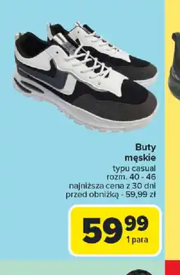 Carrefour Buty męskie oferta