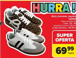 Carrefour Buty damskie, męskie typu sneakersy SAMBA oferta