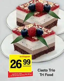 Gram Market Ciasto Trio Tri Food oferta