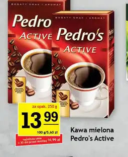 Gram Market Kawa mielona Pedro's Active oferta