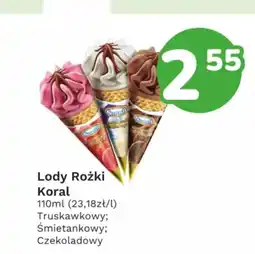 Limonka Lody Rożki Koral oferta
