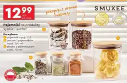 Biedronka Pojemniki na produkty sypkie i suche oferta
