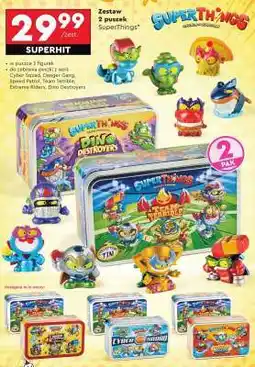 Biedronka Zestaw 2 puszek SuperThings oferta