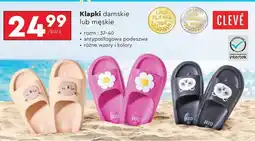 Biedronka Klapki damskie lub męskie oferta