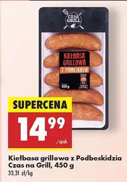 Biedronka Kiełbasa grillowa z Podbeskidzia Czas na Grill, 450 g oferta