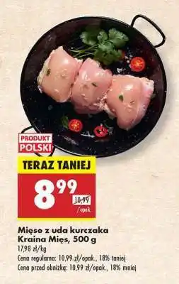 Biedronka Mięso z uda kurczaka Kraina Mięs 500 g oferta