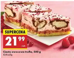 Biedronka Ciasto owocowa trufla, 500 g oferta