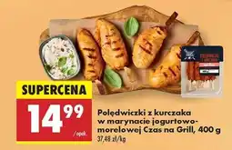 Biedronka Polędwiczki z kurczaka w marynacie jogurtowo morelowej Czas na Grill 400 g oferta