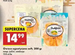 Biedronka Owoce egzotyczne soft, 200 g oferta