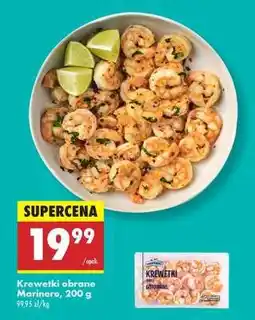 Biedronka Krewetki obrane Marinero, 200 g oferta