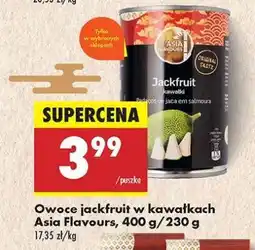 Biedronka Owoce jackfruit w kawałkach Asia Flavours 400 g 230 g oferta