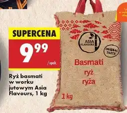 Biedronka Ryż basmati w worku jutowym Asia Flavours, 1 kg oferta