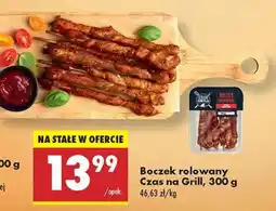 Biedronka Boczek rolowany Czas na Grill, 300 g oferta