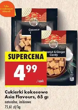 Biedronka Cukierki kokosowe Asia Flavours, 65 g oferta