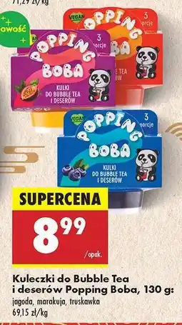 Biedronka Kuleczki do Bubble Tea i deserów Popping Boba, 130 g oferta