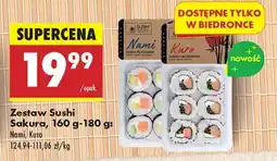 Biedronka Zestaw Sushi Sakura, 160 g-180 g oferta