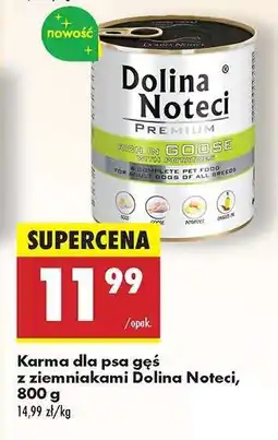 Biedronka Karma dla psa gęś z ziemniakami Dolina Noteci, 800 g oferta