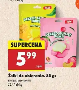 Biedronka Żelki do obierania, 85 g oferta