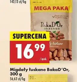 Biedronka Migdały łuskane BakaD’Or, 300 g oferta