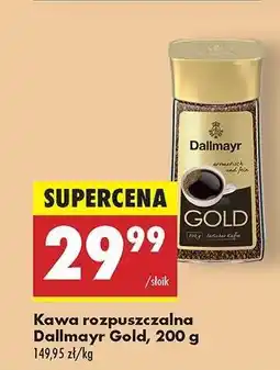 Biedronka KAWA ROZPUSZCZALNA DALLMAYR GOLD 200 G oferta