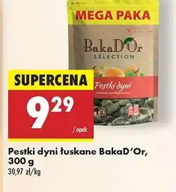 Biedronka Pestki dyni łuskane BakaD’Or, 300 g oferta