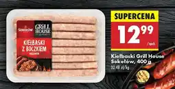 Biedronka Kiełbaski Grill House Sokołów, 400 g oferta
