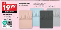 Biedronka Prześcieradło z mikrofazy oferta