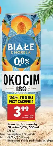 Biedronka Okocim 0,0%, 500 ml oferta