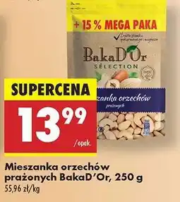 Biedronka Mieszanka orzechów prażonych BakaD'Or 250 g oferta