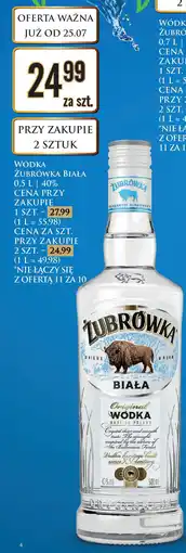 Dino Wódka żubrówka biała oferta