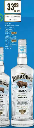 Dino Wódka żubrówka biała oferta