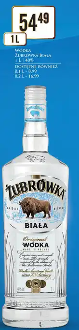 Dino Wódka żubrówka biała oferta