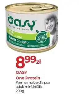 Zoo Karina OASY One Protein Karma mokra dla psa adult mini, królik oferta
