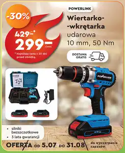 Biedronka Wiertarko-wkrętarka udarowa oferta