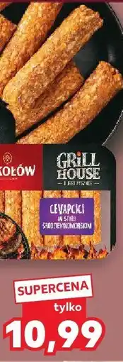 Kaufland Kiełbasa cevapčići wieprzowo-wołowe w stylu śródziemnomorskim Sokołów oferta