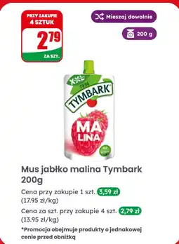 Dino Mus jabłko malina Tymbark oferta