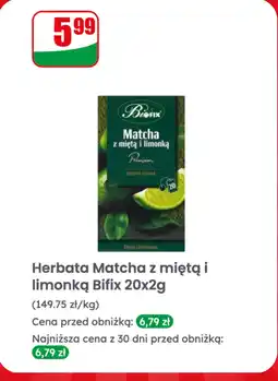 Dino Herbata Matcha z miętą i limonką Bifix oferta