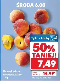Kaufland Brzoskwinie 1 kg Kaufland oferta