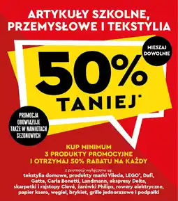 Biedronka Artykuły szkolne, przemysłowe i tekstylia oferta