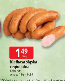 E.Leclerc Kiełbasa śląska regionalna Kabanos oferta