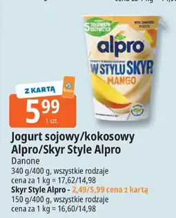 E.Leclerc Jogurt sojowy/kokosowy Alpro/Skyr Style Alpro Danone oferta