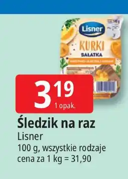 E.Leclerc Śledź na raz Lisner oferta