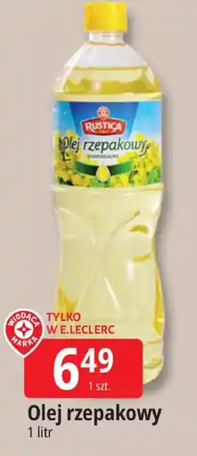 E.Leclerc Olej rzepakowy Rustica oferta