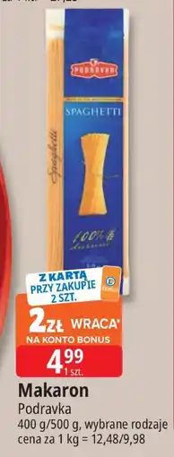 E.Leclerc Makaron spaghetti Podravka oferta
