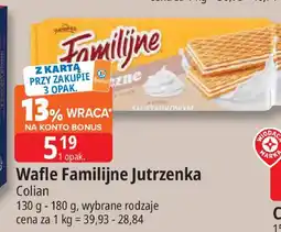 E.Leclerc Wafle Familijne Jutrzenka Colian oferta