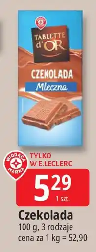 E.Leclerc Czekolada Leclerc oferta